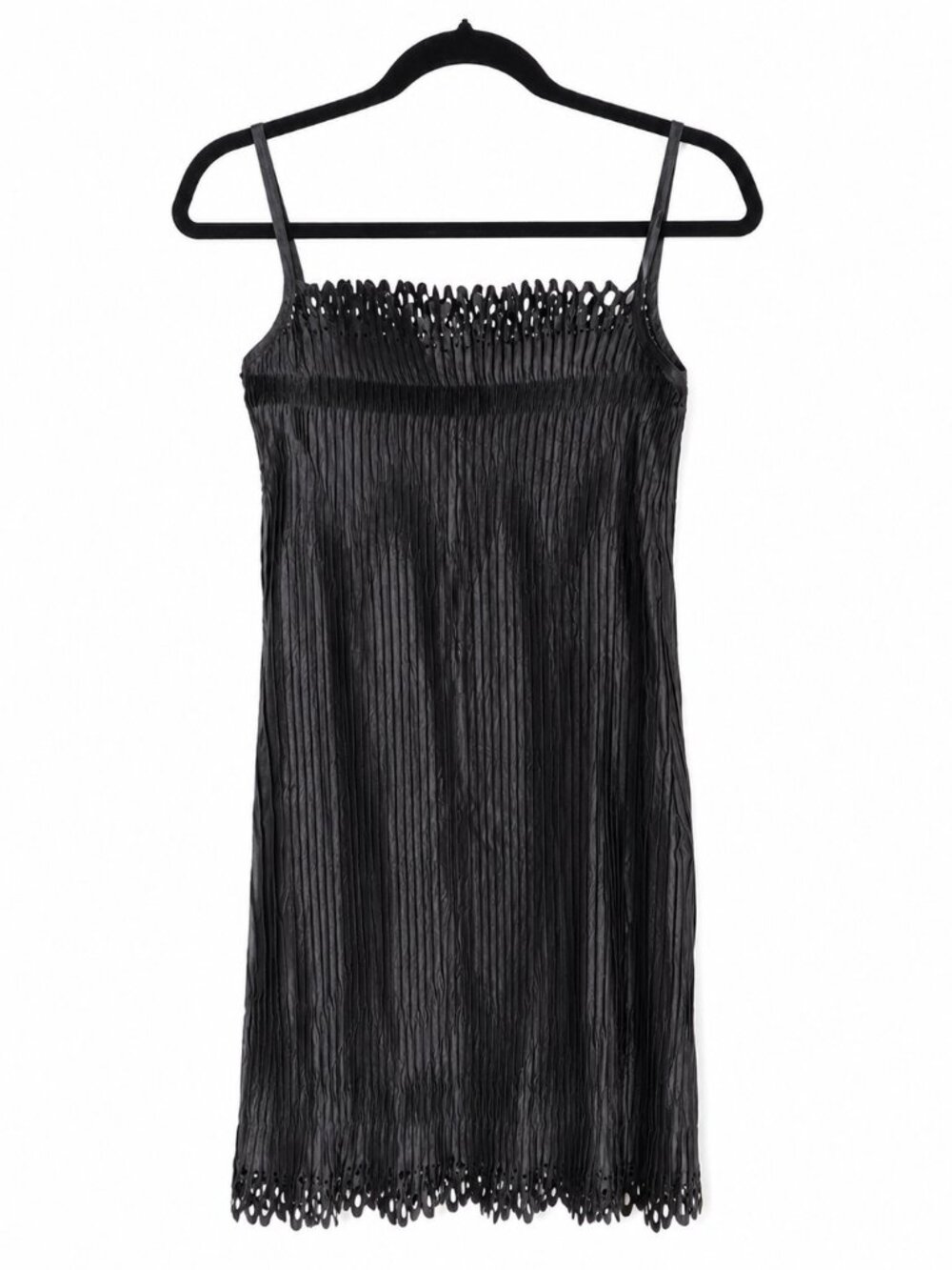 Vintage 90s Jean Marc Black Sheath Dress XS 4/6